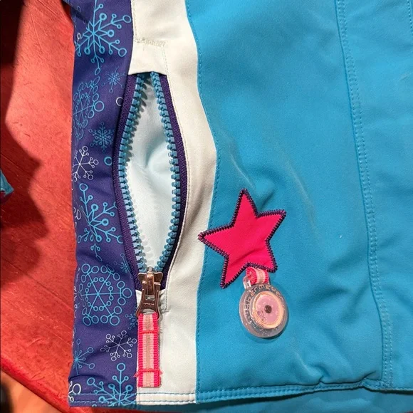 OBERMEYER Pico Girls Jacket Snow Ski Kids. Size 4. - Picture 6 of 8